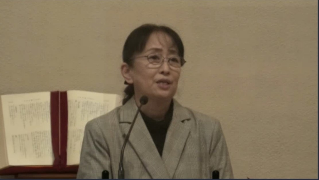 Keiko Taguchi in action
